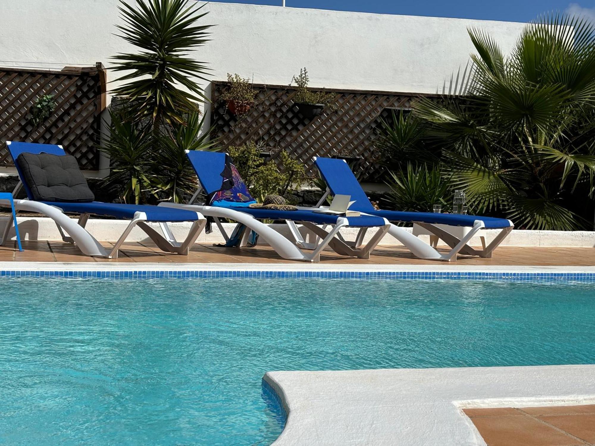Villa Adel 56, Private Heated Pool, Parking Playa Blanca  Eksteriør billede