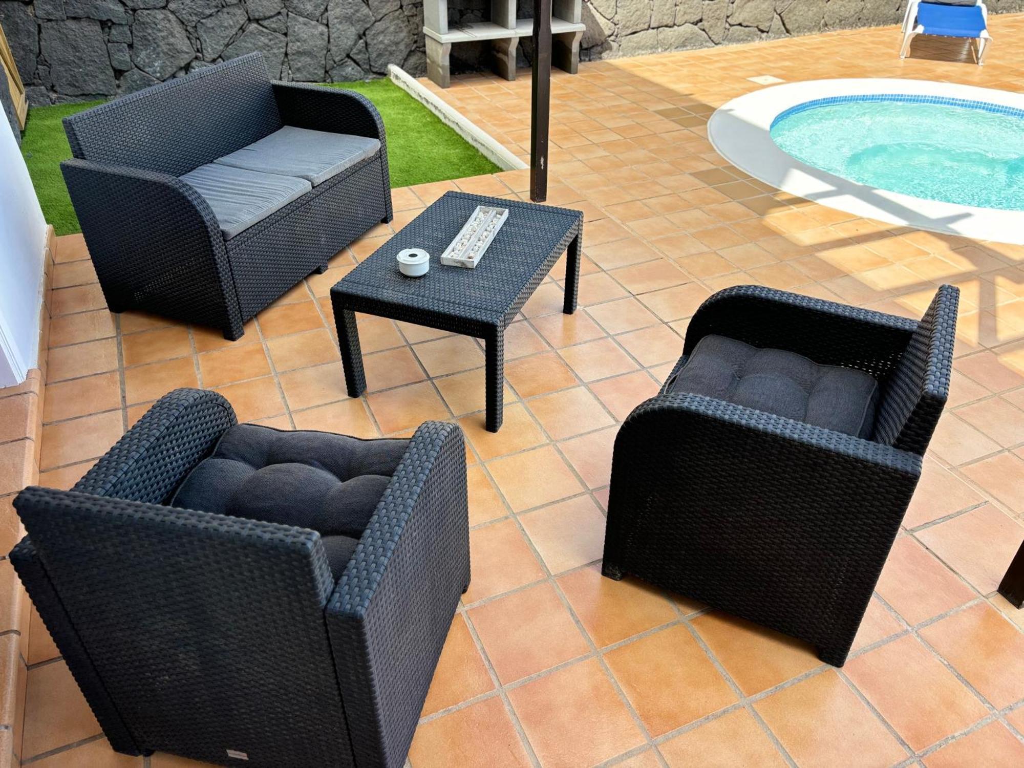Villa Adel 56, Private Heated Pool, Parking Playa Blanca  Eksteriør billede
