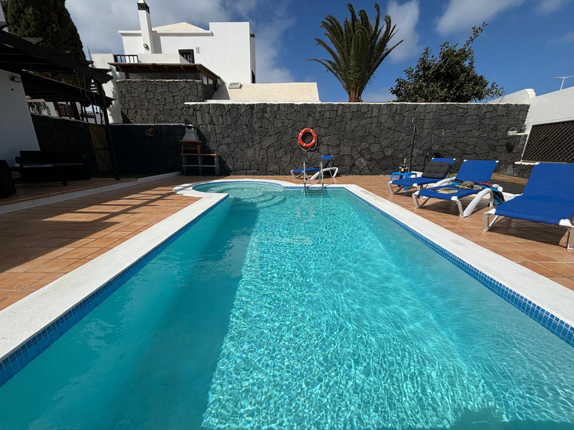 Villa Adel 56, Private Heated Pool, Parking Playa Blanca  Eksteriør billede